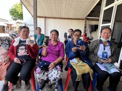 พช.เมืองกาฬสินธุ์ ประชาสัมพันธ์การใช้งาน CDD AI Chatbot”